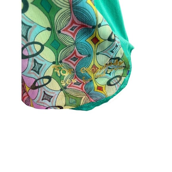 Desigual Women's Sequined Sleeveless Floral Print Top Size M - Picture 8 of 9